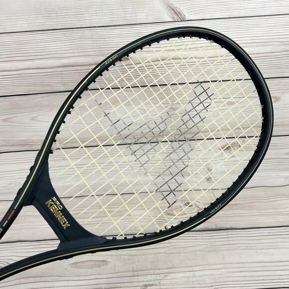 VTG Pro Kennex Bronze Ace Tennis Racquet Racket Graphite Glass L4 4-1/2 Mid Size - Picture 7 of 16